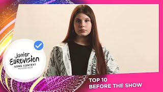 Junior Eurovision 2020: TOP 10 (So far + 🇧🇾🇰🇿🇷🇸)