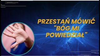 Przestań mówić \