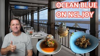 Ocean Blue - NCL JOY Specialty Dining Review