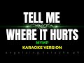 TELL ME WHERE IT HURTS MYMP | Karaoke Version