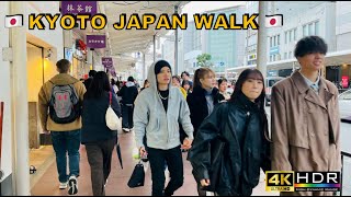 [4K] Kyoto Walk 🇯🇵/Sanjo/Kawaramachi/Kyogoku/Japan/Walking