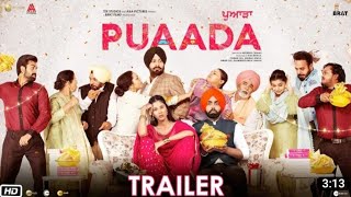 Puaada | Official Trailer | Ammy Virk | Sonam Bajwa | 12 August | Punjabi Movie 2021