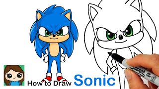 How to Draw Sonic the Hedgehog New