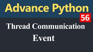Thread Communication Event in Python (Hindi)