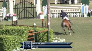 Winning Ride: Adam Prudent and Vasco - Equestrian Sotheby's Jumper Derby