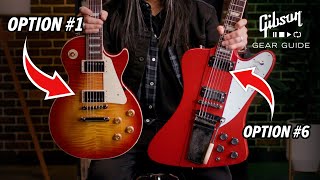 Choosing The BEST Gibson ELECTRIC Guitar Type For YOU - Beginner's Guide
