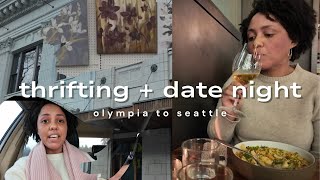 Thrifting and Date Night in the Pacific Northwest | Olympia to Seattle