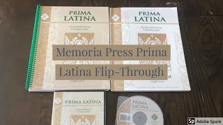 Memoria Press Prima Latina Flip-Through