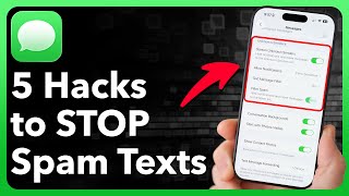 5 Ways To STOP Spam Texts On iPhone