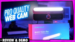 Your CEO's webcam just arrived - the B600 Video Bar from AnkerWork