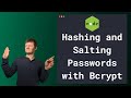 Node Password Hashing with bcrypt