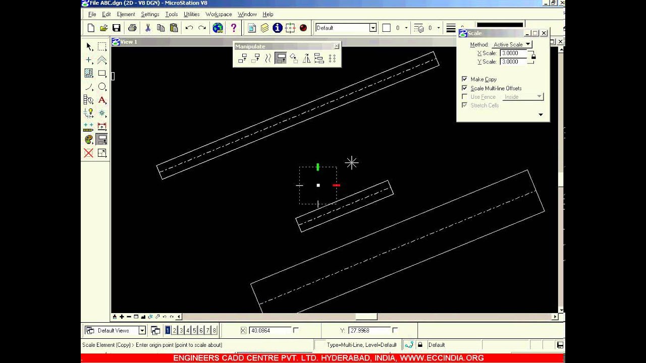 Microstation Lesson 16 Youtube