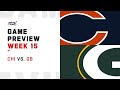 Chicago Bears vs Green Bay Packers Week 15 NFL Game Preview