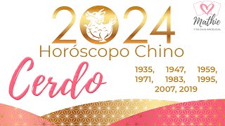 🐲 Cerdo Horoscopo Chino 2024 Año del Dragón de Madera 🐲 Horóscopo Chino Cerdo Tarot Guia Angelical