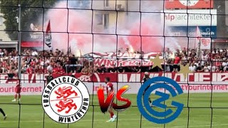 FC Winterthur vs. GC - Stadionvlog | WINTERTHUR DREHT KANTONS-DERBY🤯😮 | BIERKURVE FEIERT🍻 | VLOG #14