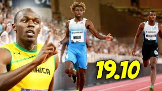 Wow! Noah Lyles Is Giving Usain Bolt 19.19 200m Record 1 Month To Live|He Ie Going For It