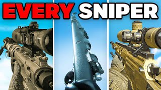 Getting 1 Kill with EVERY Sniper in CoD History