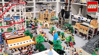 LEGO City Amusement Park Update! Haunted Manor Placed & Space Opened!