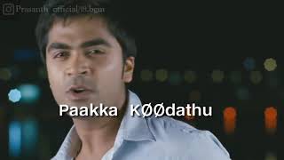 Osthi STR Simbu Mass WhatsApp Status Hey Vaadi Vaadi Vaadi cute Pondatti