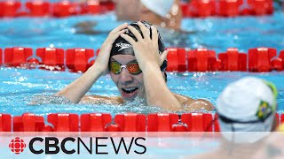 Nicholas Bennett swims to Canada's 1st gold at Paris Paralympics