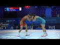 1/8 WW - 76 kg: S. HAMZA (EGY) v. E. SYZDYKOVA (KAZ)