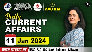 11 January Current Affairs 2024 | Daily Current Affairs | Current Affairs Today