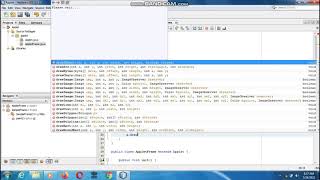 Java the complete Reference (Chapter 25) Example (1) Frame Window in an AWT Based Applet