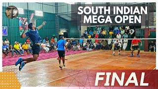 GANESH/AMBILI VS SARAVANAN/PURUSHOTTAM:SOUTH INDIAN MEGA OPEN BADMINTON TOURNAMENT MANGALAM 2024