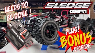 TRAXXAS Sledge Servo Upgrade 2280 Plus Bonus Upgrades