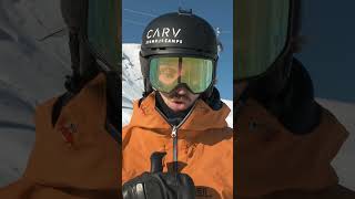 Tip for Better Carving on Skis | #shorts