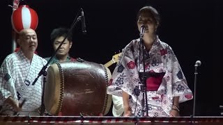 河内音頭　三音家 さつき　一津屋荘園盆踊り　2014.08.31