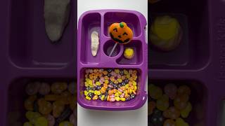 Packing School Lunch *ONLY HALLOWEEN CANDY* #shorts #halloweenwithshorts