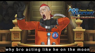 this man is bugging (Apollo Justice: Ace Attorney Trilogy part 27)