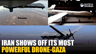 Iran’s Most Advanced Drone #Gaza Can Fly For 35 Hours, Has 1000 Km Range | #iran #drone #military