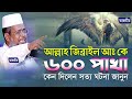 আল্লাহ জিব্রাইল আঃ কে ৬০০ পাখা । তোফাজ্জল হোসেন ভৈরবী । tofazzal hossain bhairovi bangla waz