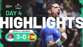 Highlights: Spain v Serbia | Davis Cup 2023