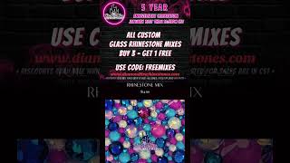 Custom Rhinestone Mix Sale - Today Only #rhinestonetutorials #rhinestones