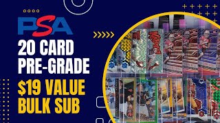 PSA 20 Card $19 Value Bulk Pre-Grade Submission