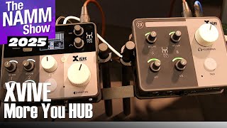 Xvive More You HUB Expandable USB Audio Interface for Recording \u0026 Rehearsal | NAMM 2025