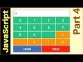 How To Make A Calculator In Javascript  [ with source code ] Part 4/4