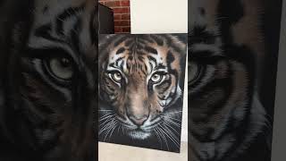 ‘Indrah’, 80x100cm, acrylic on canvas #tiger #tigerart #painting #acrylic #animalart #wildlife #art