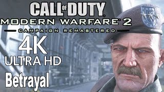 Call of Duty Modern Warfare 2 Remastered - Shepherd's Betrayal [4K]
