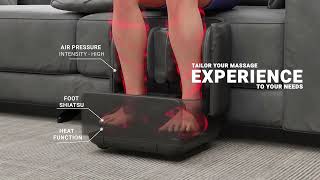 Lifelong 2 in 1 Foot \u0026 Leg Massager Machine \u0026 Foldable Ottoman Rest