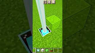 How to make creeper blood fountain in minecraft | #shorts | #shortsvideo