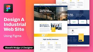 Figma Ui Design Tutorial Mastering Industrial Website Doovi