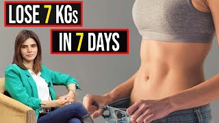 How To Lose Weight Fast | Lose 7 Kgs In 7 Days | Ayesha Nasir