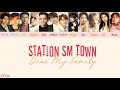 sm station dear my family lyric video han rom color coded