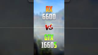 GTX 1660 Super vs RX 6600