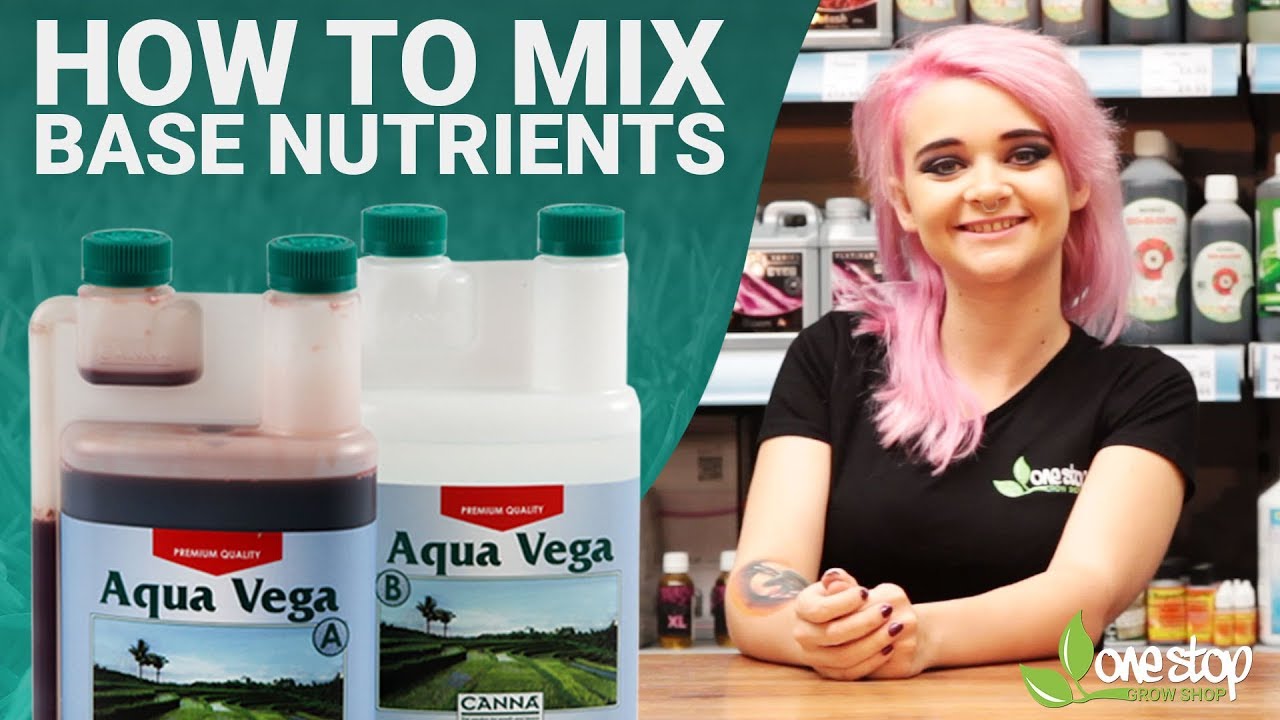 How To Mix Base Nutrients (Hydroponics) - YouTube