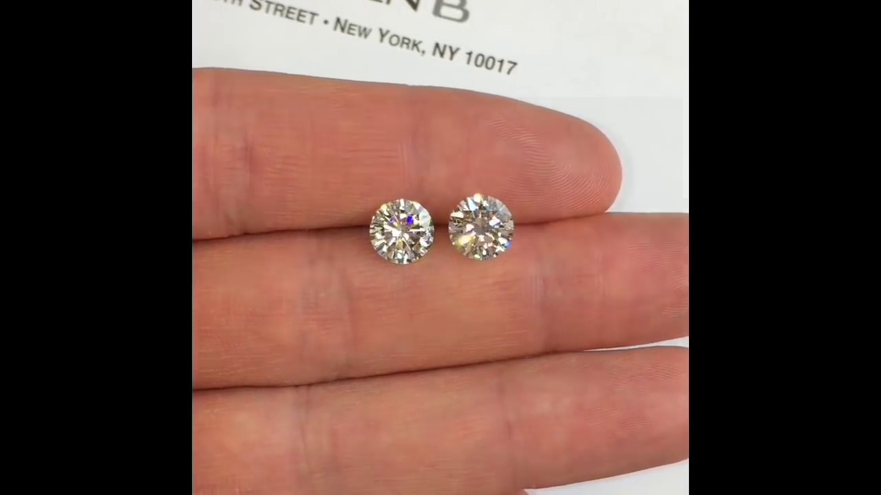 Moissanite VS Diamond - Different Shapes, Size And Quality: Lauren B ...